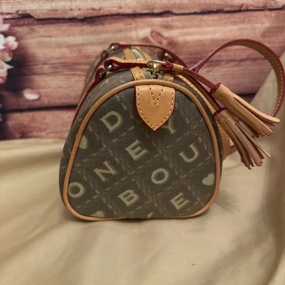 Dooney & Bourke Barrel Bag with Monogram - Picture 5 of 9